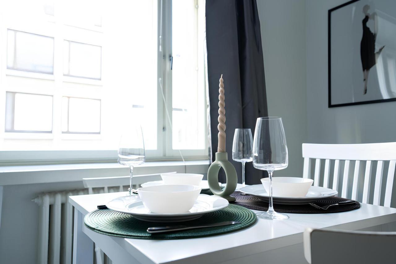 Stylish Studio At The Heart Of Helsinki Lejlighed Eksteriør billede